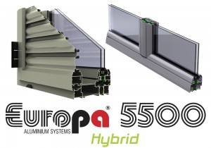 Ανοιγόμενο σύστημα αλουμινίου EUROPA 5500 HYBRID