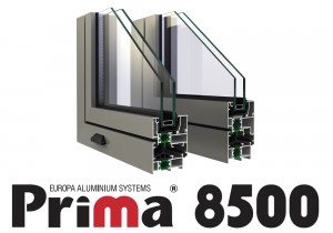 Ανοιγόμενο σύστημα αλουμινίου Prima 8500