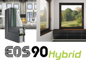 Ανοιγόμενο σύστημα αλουμινίου EUROPA EOS 90 Hybrid