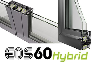 Ανοιγόμενο σύστημα αλουμινίου EUROPA EOS 68 Hybrid