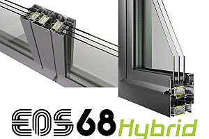 Ανοιγόμενο σύστημα αλουμινίου EUROPA EOS 78 Hybrid