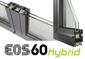 Ανοιγόμενο σύστημα αλουμινίου EUROPA EOS 60 Hybrid